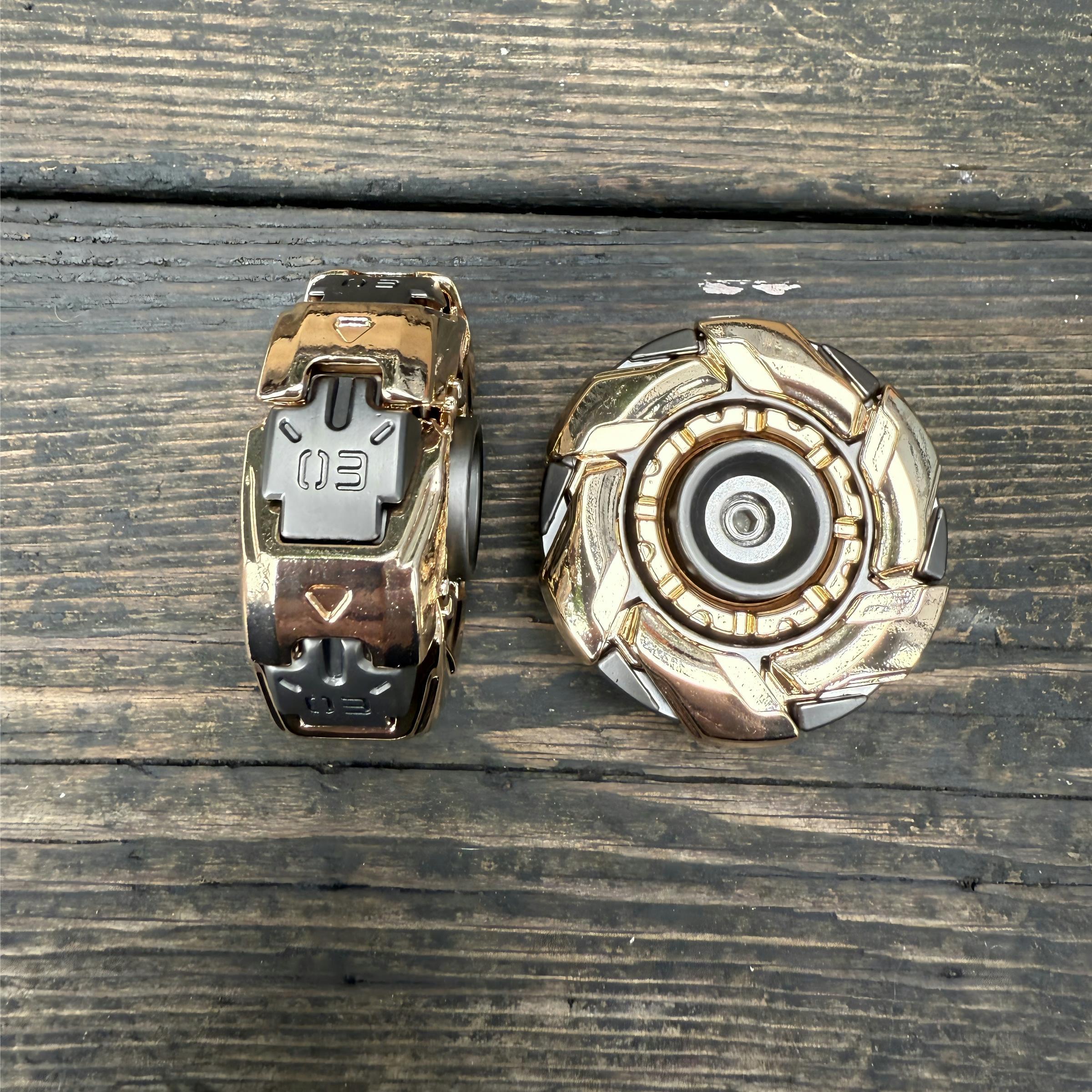 Metal Fidget Spinner Toy, 1 Count Stress Relief Toy for Adults, Magnetic Fidget Spinner Toy, Finger Spinning Top, Fidget Gadget, Fun Gift for Men #GLOBAL PICKS