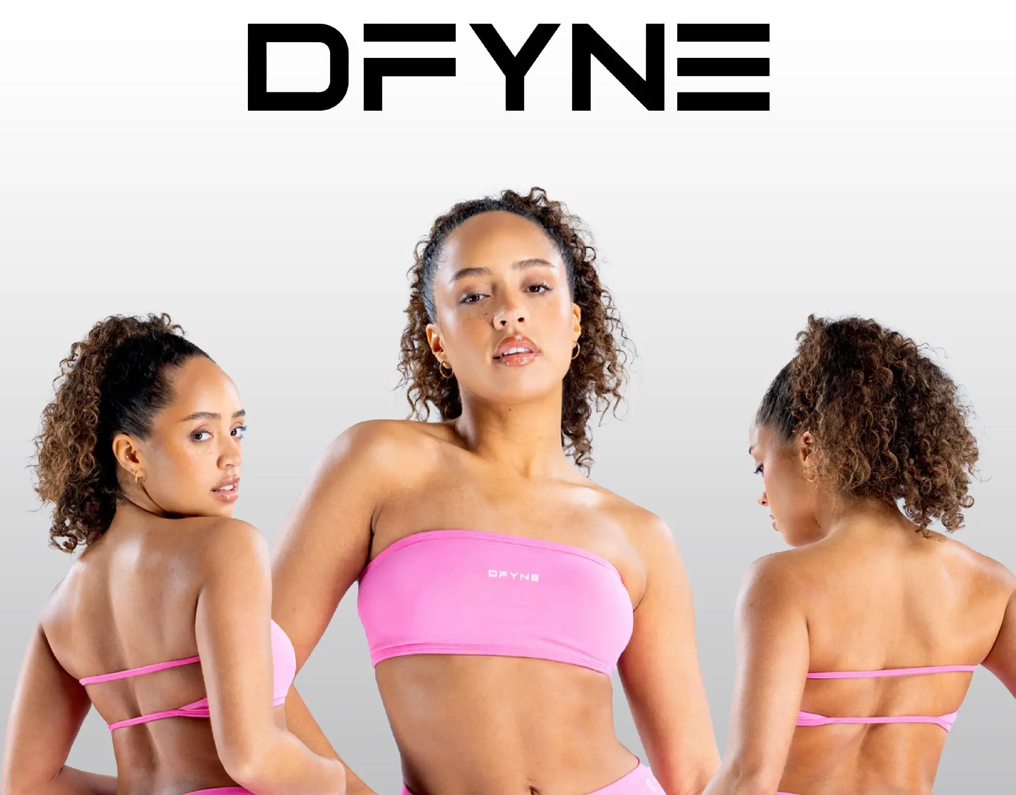 DFYNE Backless Bandeau Sports Bra |   Highly breathable design, comfortable for fitness training and everyday wear.