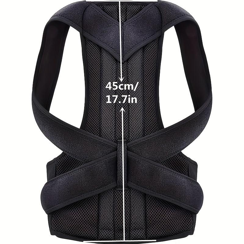 Adjustable Unisex Posture Corrector Brace - Stop Slouching and Hunching, Improve Back Alignment & Clavicle Support, Healthcare Aid