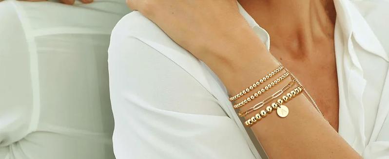 Gold Beaded Initial Bracelets for Women 14K Real Gold Plated Stainless Steel Stackable Bead Ball Papercilp Link Chain Non Tarnish Layered Stretch Engraved Letter A-Z Disc Charm Bracelets Set Gold Beaded Initial Bracelets for Women 14K Real Gold Plated Stainless Steel Stackable Bead Ball Papercilp Link Chain Non Tarnish Layered Stretch Engraved Letter A-Z Disc Charm Bracelets Set