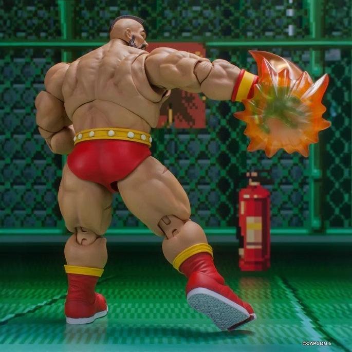 Street Fighter Zangief Articulated Action Figure Collectible Model Toys 22cm