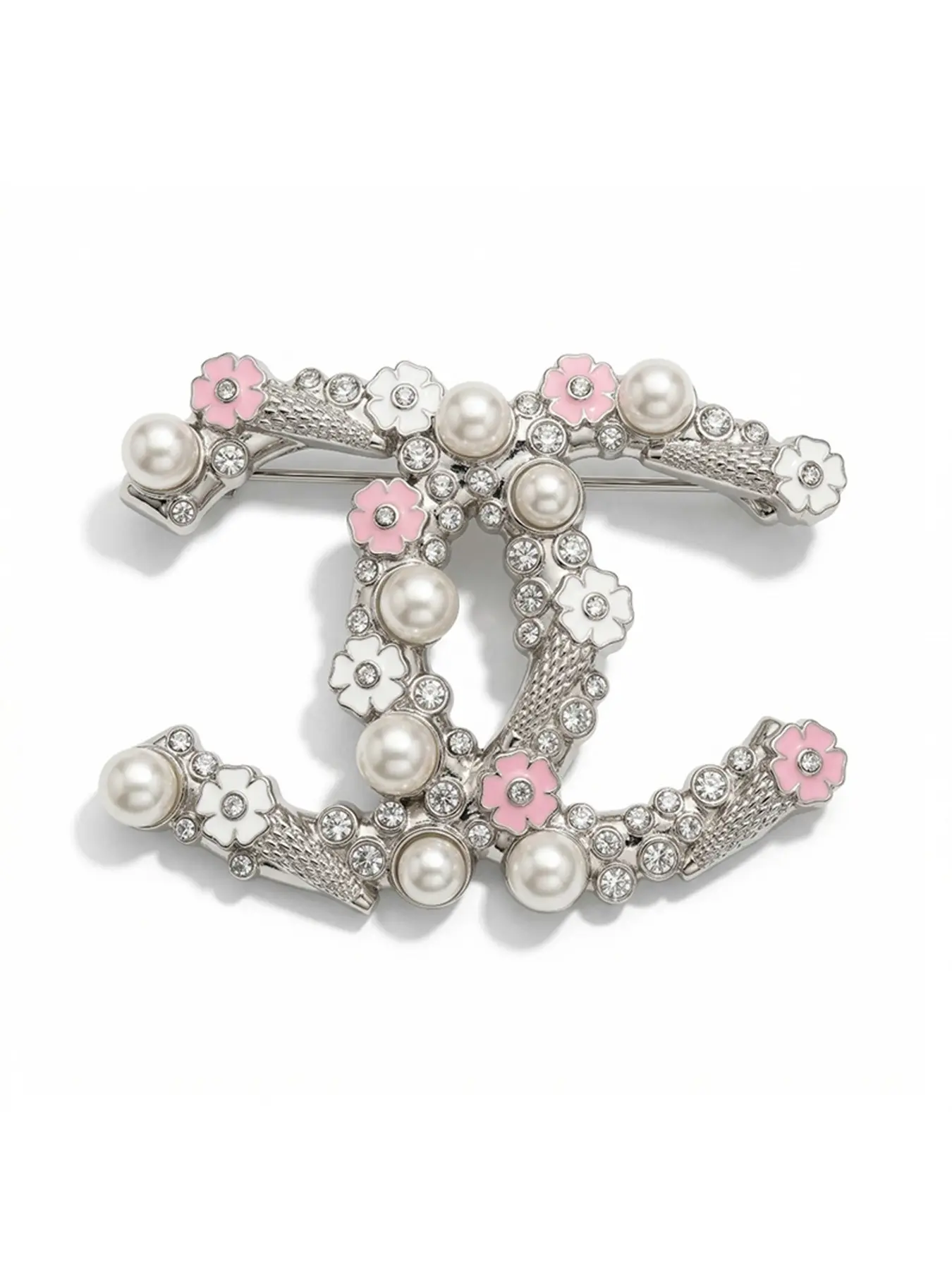 Women's Elegant Brooch Pin, All-Season Letter Pattern Accessory, Stylish Clip-On Jewelry for Daily Wear, Perfect Gift Idea