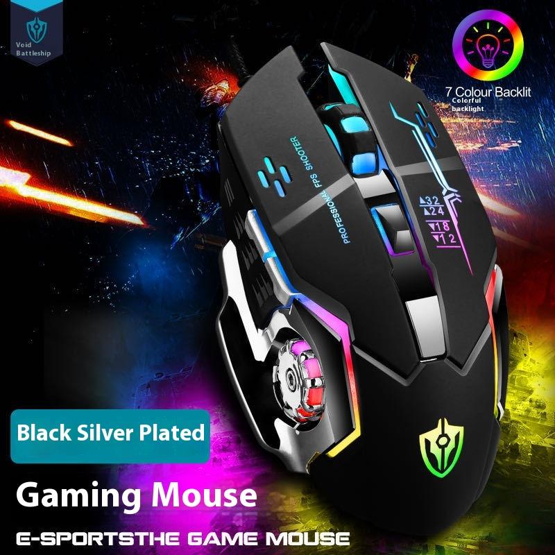 ZRTF F6 Single Mobile Phone Glowing Gaming Keyboard,Supports for Android System, PUBG Keyboard Connect to Mobile Phone King of Glory Left Hand Keyboard  for Android not ios