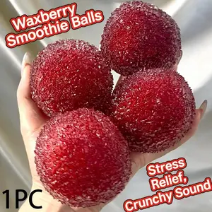 1pc High Appearance Simulation Yangmei Pinch Ultra Soft High Appearance Gift Stress Relief Pinch, Satisfactory Pressure Ball, Relieves Stress, Perfect for Office Desk Decoration, Classroom Prizes, and Party Gifts
