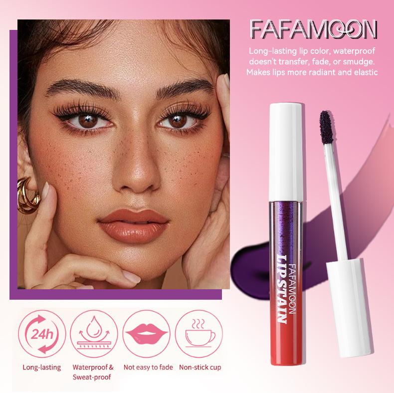 3PCS Orange Red Peel Off Lip Stain Tints for Women, Liquid Lipstick Peel off Lip Stain Long Lasting Waterproof, Longwear Lipstick Peel-off Highly Pigmented Easy Apply Not Faded Smudge-proof