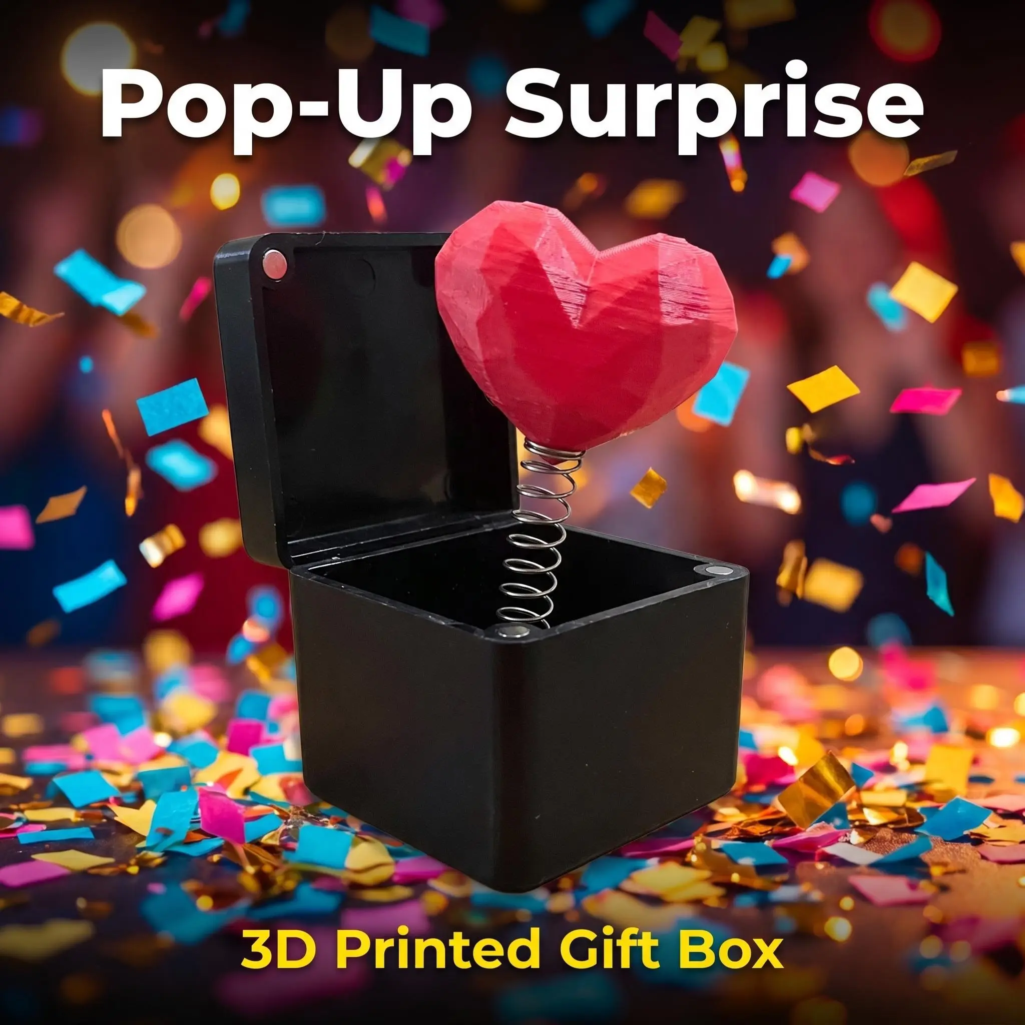 Creative Proposal Gift Box for Girlfriend/boyfriend, Heart Design, Low-Cost Romantic Surprise, Perfect for Special Occasions