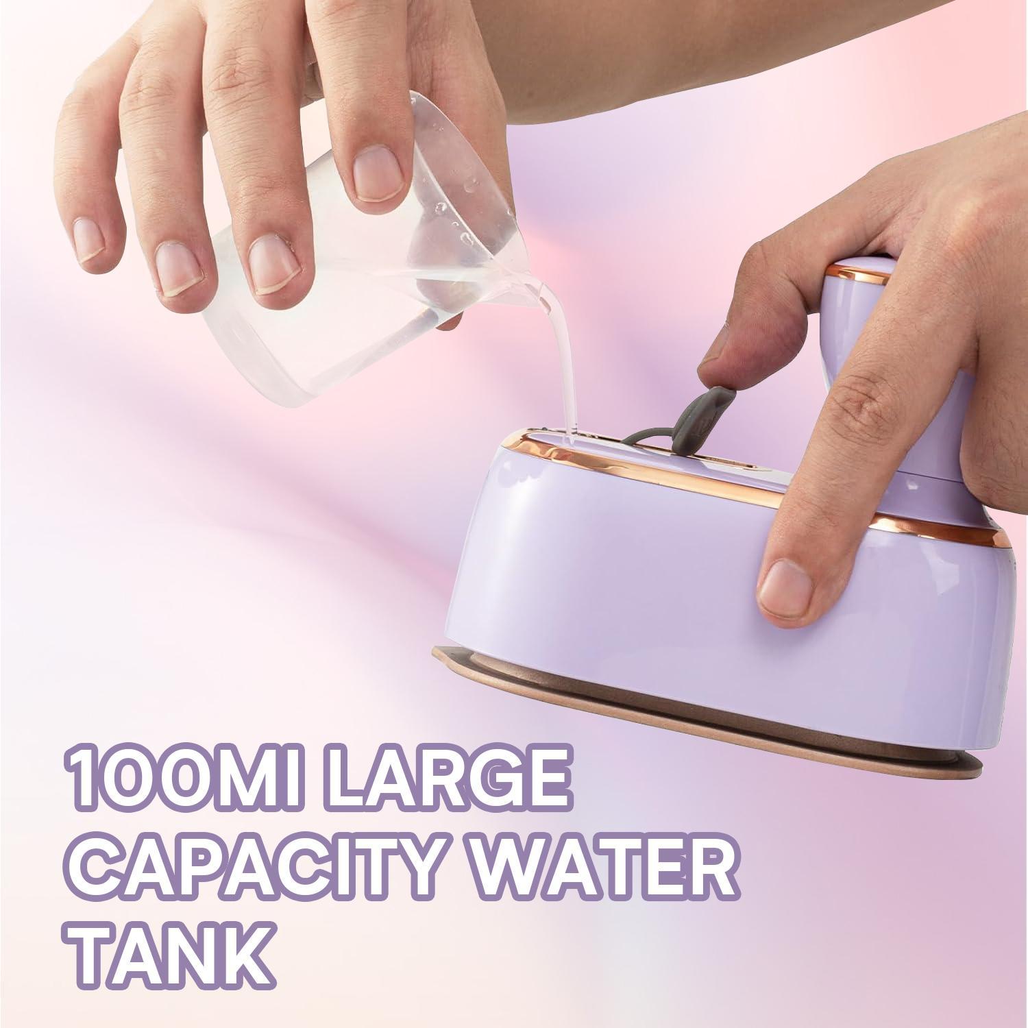 Portable Travel Steam Iron, Mini Handheld Clothes Steam Press Iron, Steamer Iron, Ironing Machine, Steaming Iron, Folding Design Mini Steam Iron, Travel College Dormitory Home Essential Steam Iron, Men Gifts