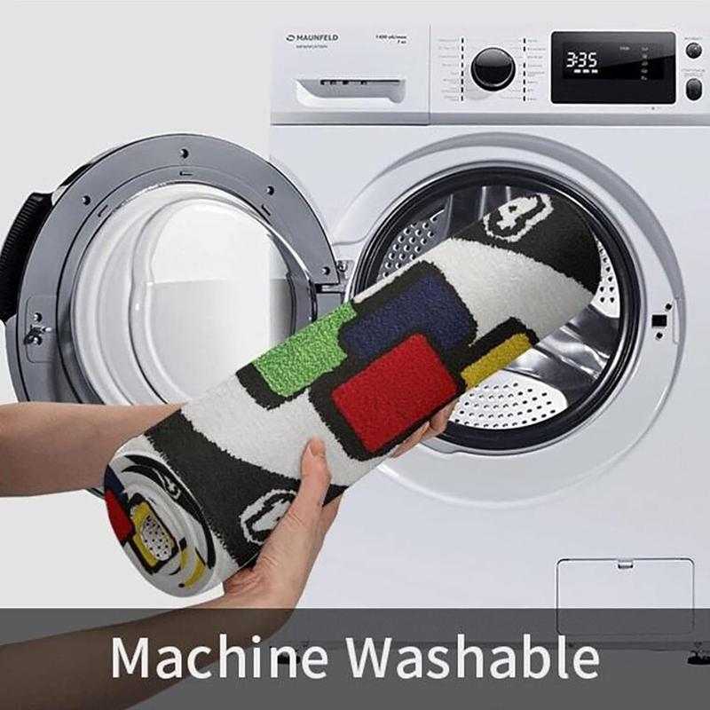 Rug - Pink Room Decor Hypebeast Room Decor - 32in (80cm) - Reverse bathmat - Designer Rugs - Aesthetic Room Decor - Cute Coquette bathmat Decor : Home & Kitchen