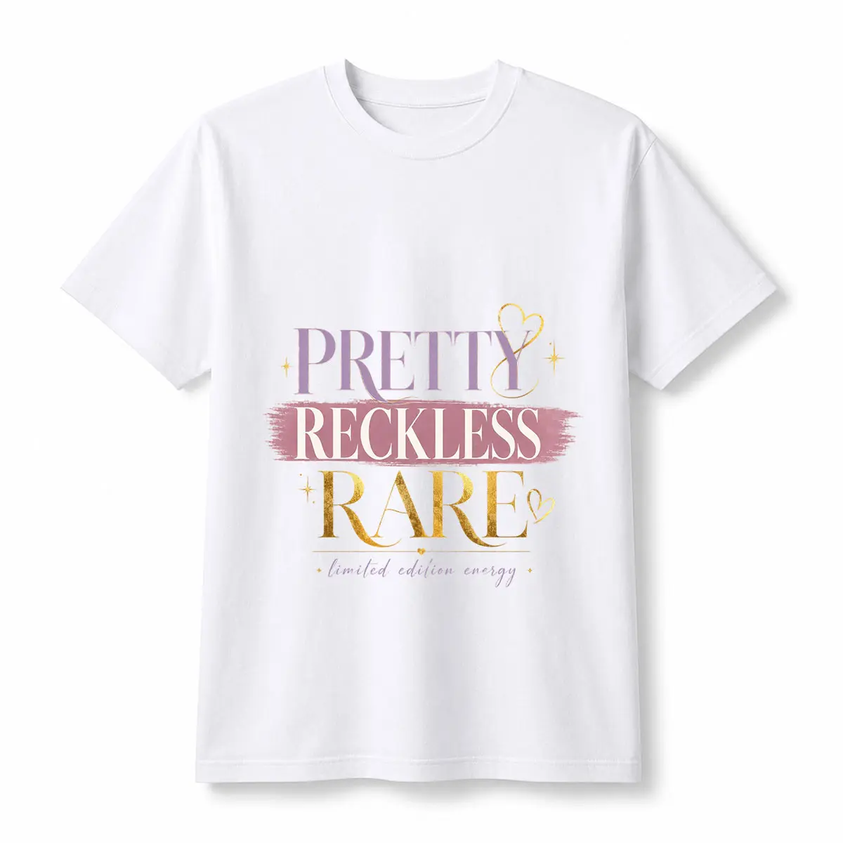Men's Unisex Cotton The Pretty Reckless Rare Graphic T-Shirt - Limited Edition Energy Print Top, Birthday Streetwear Outfits, Tshirt, Feminine