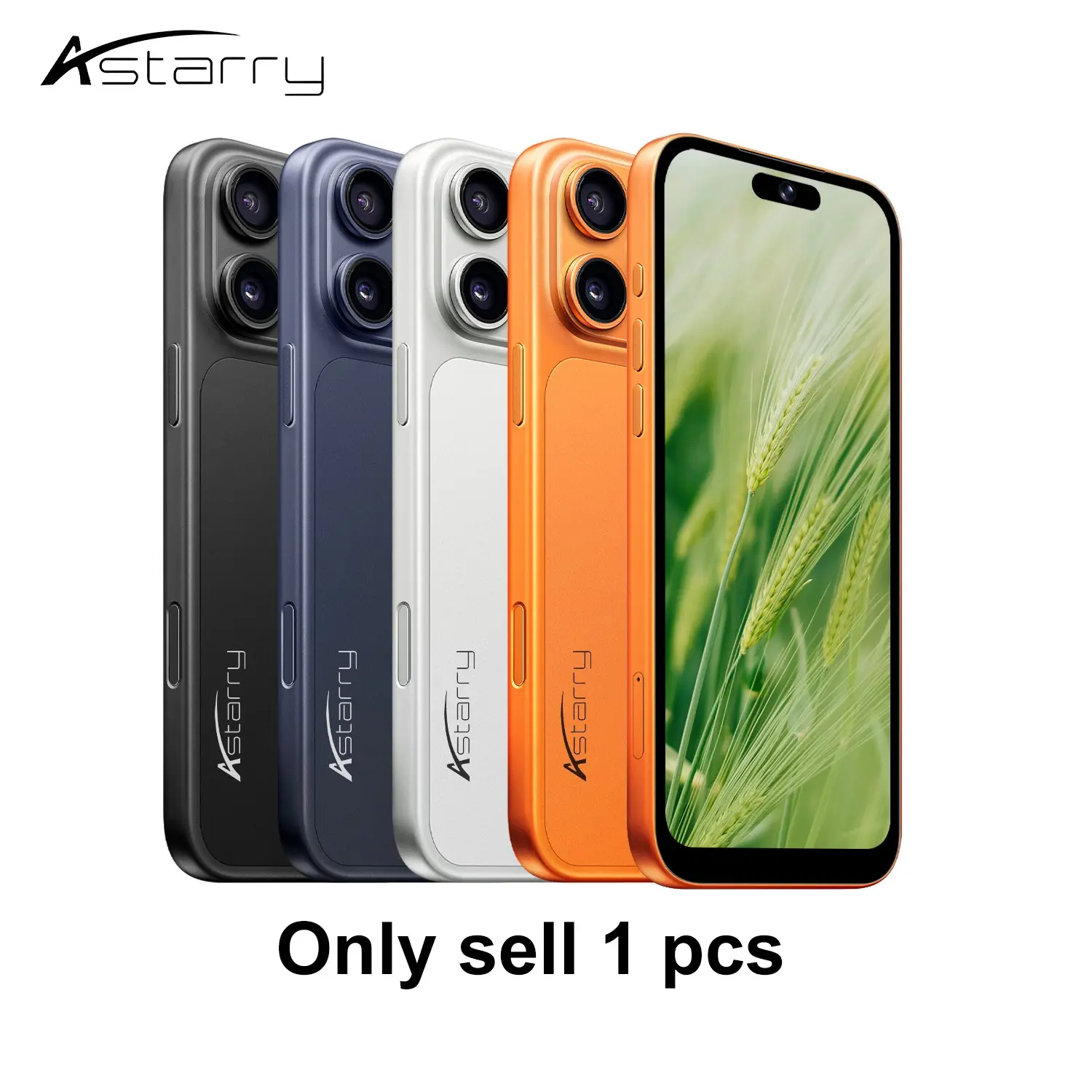 Astarry-17 Pro Max 4g Smartphone, Android Mobile Phone, 6.75-Inch HD Screen, 3gb RAM, 32GB ROM, Dual Sim, 4100mah Battery, Metal Frame, Android Os