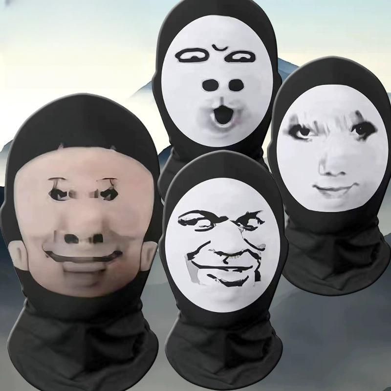 3 Pieces Dragon Masks, Funny Costume Masks for Parties, Ideal for Dress Up, Delivery Man Costume Accessories, Halloween