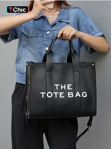 Fashion Letter Pattern Tote Bag, Casual Versatile Shoulder Bag for Women, Trendy All-match Crossbody Bag for Daily Use, Chic Crossbody Bag