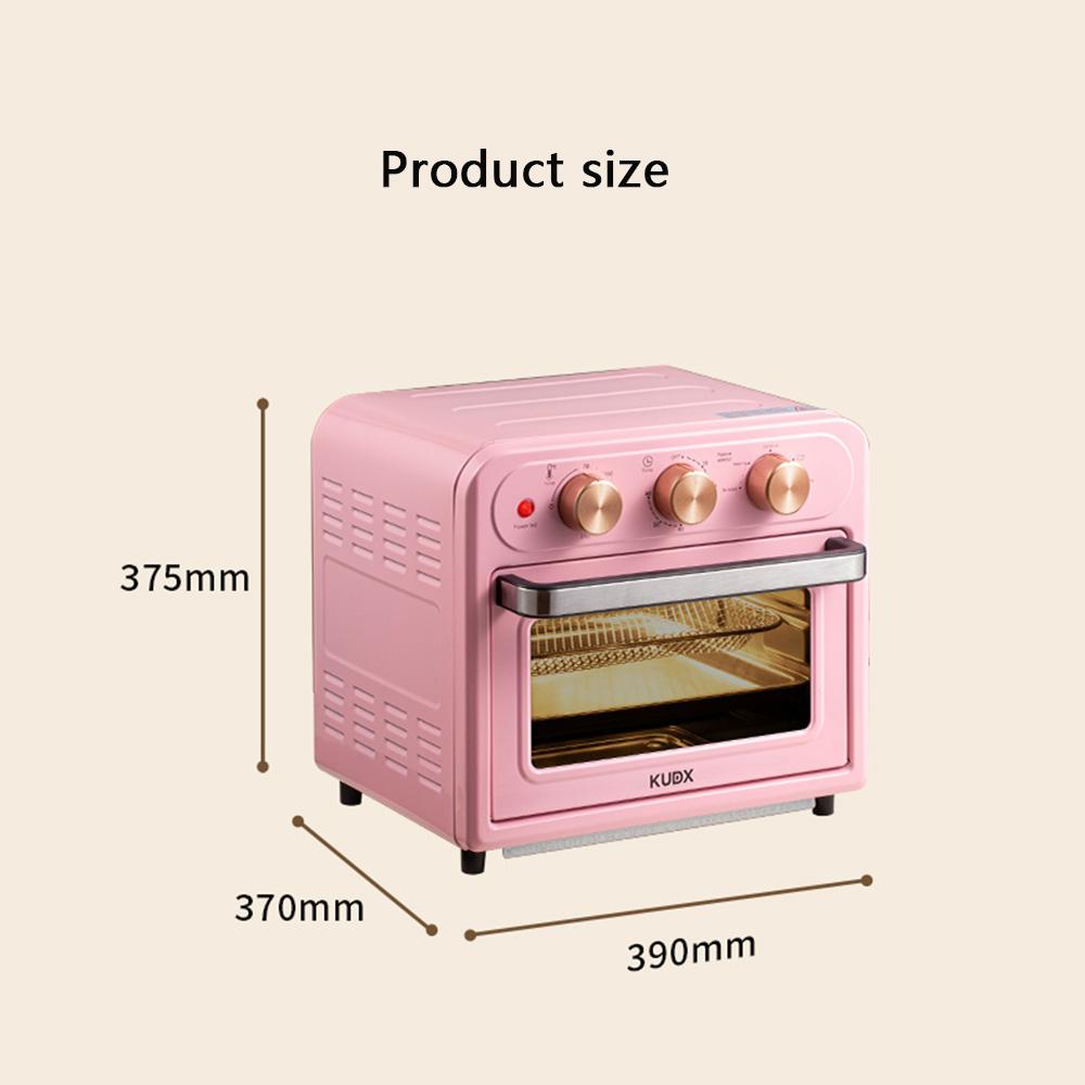 Baking enthusiasts are thrilled! Multifunctional Home Oven 15QT — Extra-large tabletop convection oven, air fryer bread unit, baking, reheating leftovers, no oil needed, stainless steel material, transparent observation window, healthy cooking, space-savi