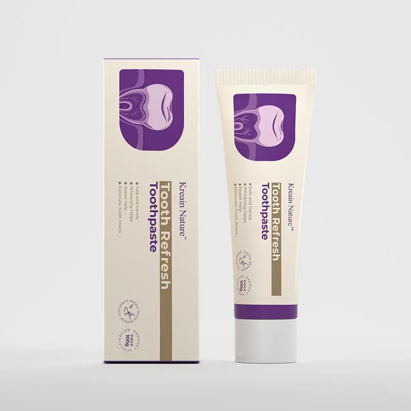 Oral care toothpaste, fresh breath, prevent tooth loss, natural ingredients, gentle care