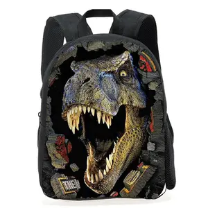 Lightweight Dinosaur Bag with Adjustable Straps and Reinforced Seams, Perfect for School Use, Stylish & Functional Backpack, School Backpacks