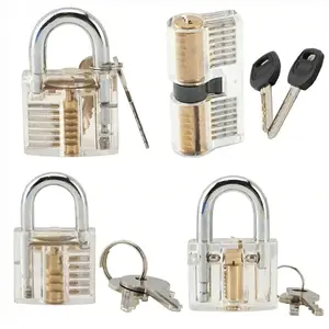 Visible See-Through Pick Lock - Professional Locksmith Hardware Training Model for Skill Practice