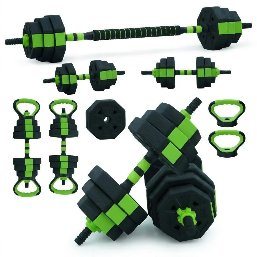 Garvee 4-in-1 Adjustable Dumbbell and Kettlebell Set with 88lbs Weight Capacity for Versatile Strength Training and Home Workouts