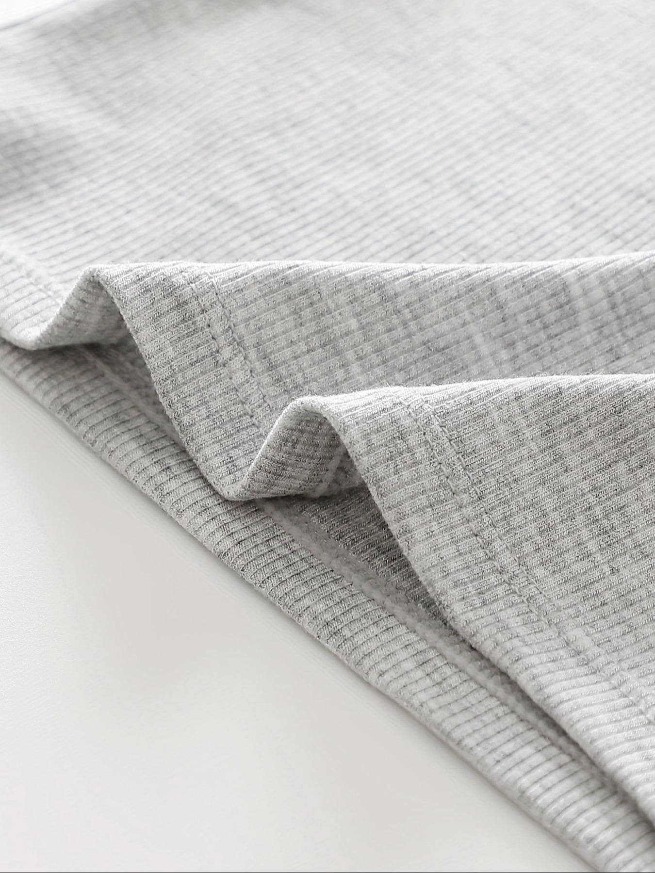 Women's Solid Ribbed Cami Top, Fitted Casual Sleeveless Crop Top for Daily Wear, Ladies Underwear for Summer Women's Solid Ribbed Cami Top, Fitted Casual Sleeveless Crop Top for Daily Wear, Ladies Underwear for Summer