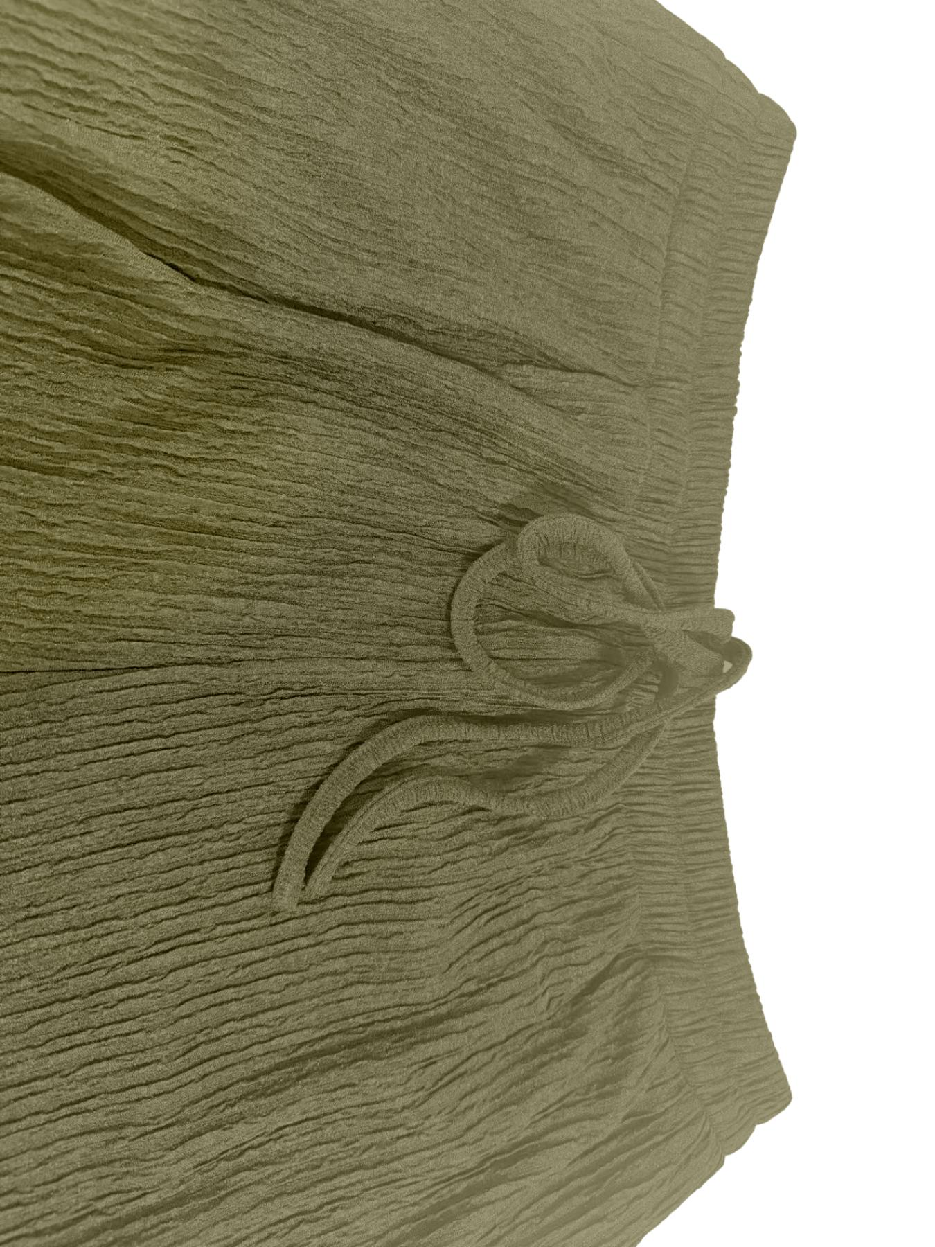 【Plus Size】 Solid Color Capri Pants, Casual Comfy Wide Leg Pants for Summer, Women's Bottoms for Daily Wear, Casual Chic Bottoms