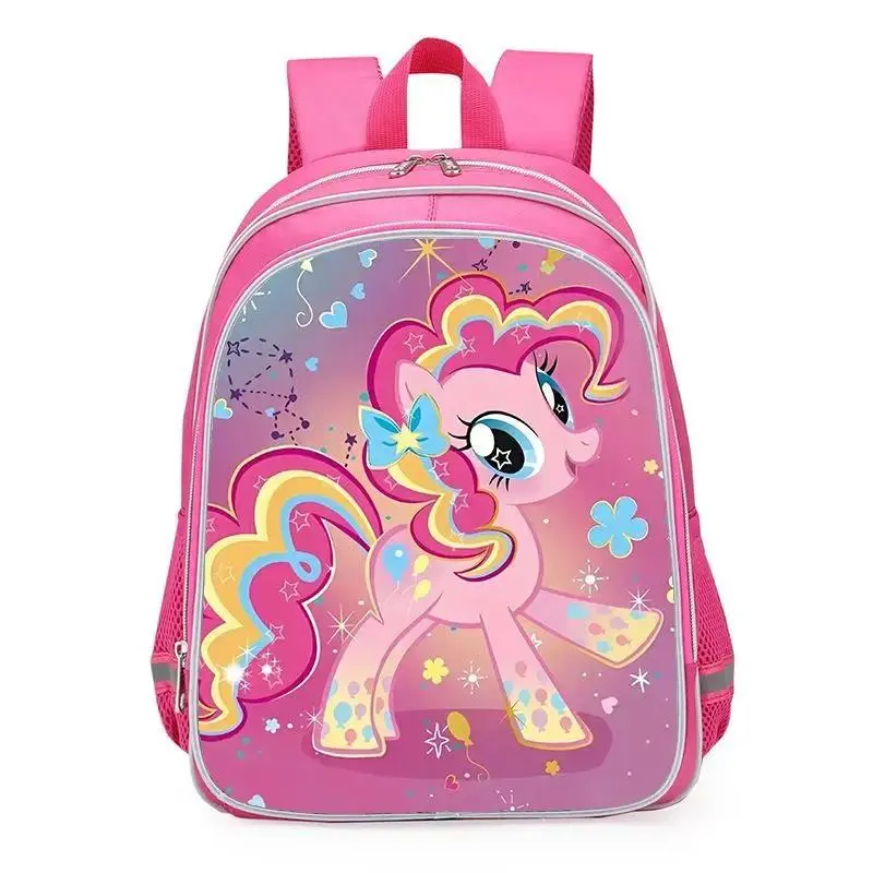 Pony schoolbag primary school students 1-6th grade kindergarten cute unicorn Twilight girl burden reduction backpack