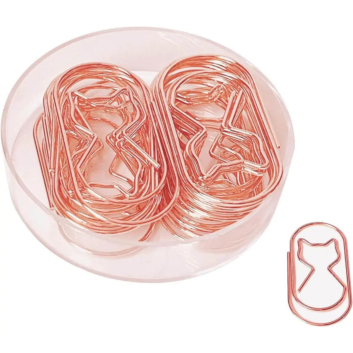 Paper Clips,Large Paper Clips Rose   Wide 20 count 2 inch Planner DIY Craft Organize Paperclips for  Lover Office  Decor