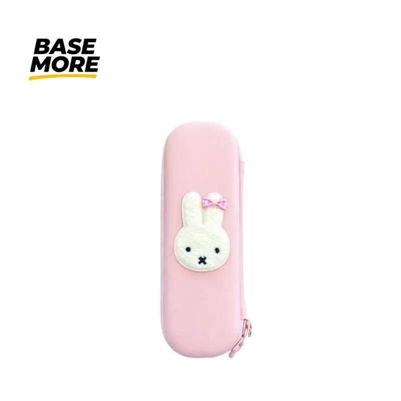One luxurious leather all-in-one camera storage box is suitable for DJI Pocket 3/4 cartoonish cute rabbit with hanging rope portable outdoor anti-loss camera shock-proof protective cover