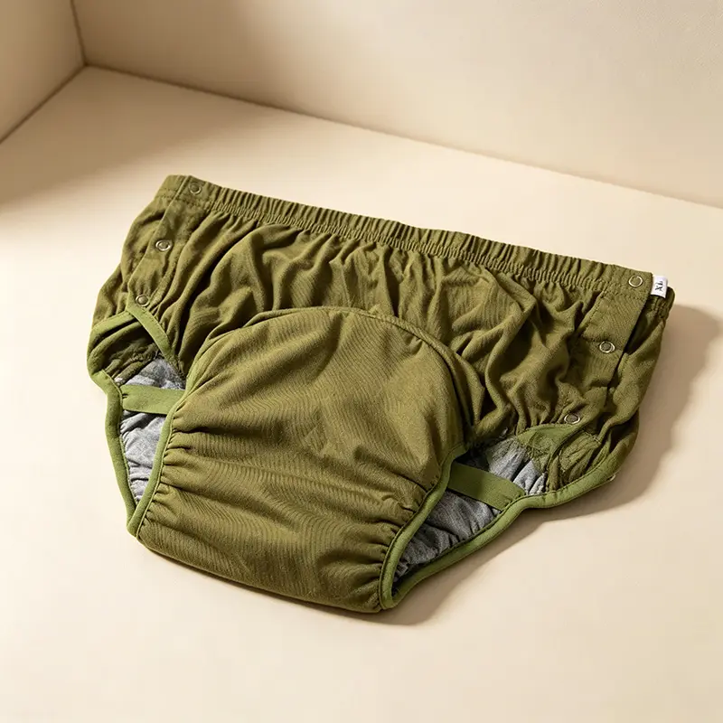 Washable adult pull-up diapers, ultra-absorbent and leak-proof, ideal for bedridden elderly and postpartum care. Reusable and suitable for both men and women.