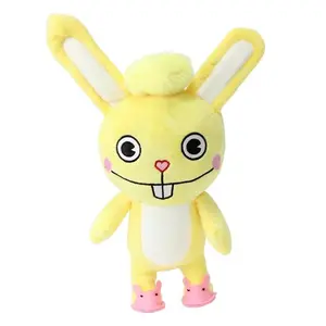 HTF Happy Tree Friends Plush Doll Toy Flippy Fliqpy Nutty Flaky Stuffed Animal Lammy Cosplay Props Fans Collection Kids Gifts