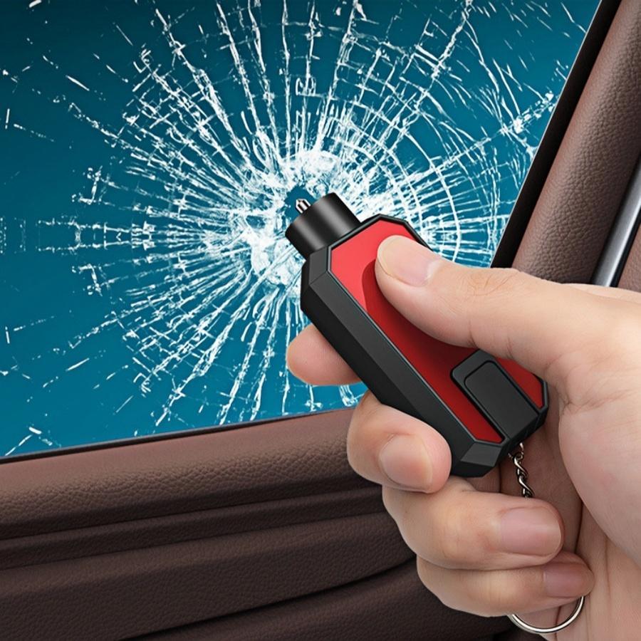 Car Window Breaker, Multi-functional Emergency Escape Tool for Vehicles, Safety Hammer, Car Rescue Vehicle Interior Glass Breaker, Emergency Device