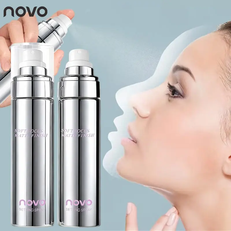 Professional Makeup Setting Spray, Face Setting Spray For Makeup, Lasting For 12Hour, Oil-Control, Quick-Drying, Waterproof & Sweat-Proof, Toner Setting, Ultra Fine Mist Made With Hyaluronic Acid & White Truffle, For Daily Commutes, Makeup Finishing Spray