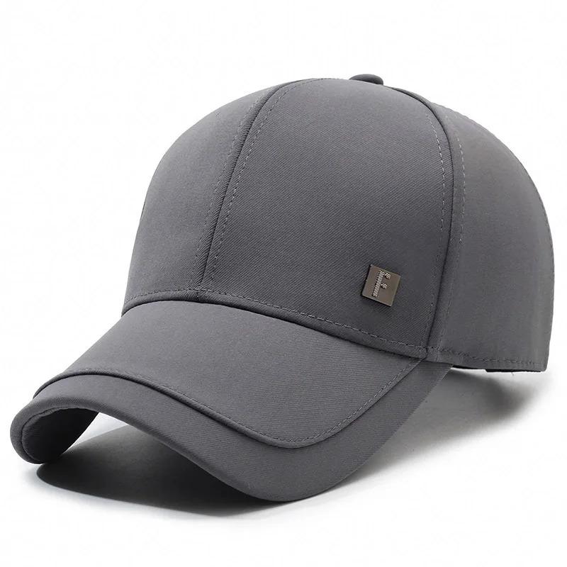 Hot Sale New Style High Quality Cap F Letter Baseball Cap Men Outdoor Fishing Sports Hats Solid Color Leisure Cap