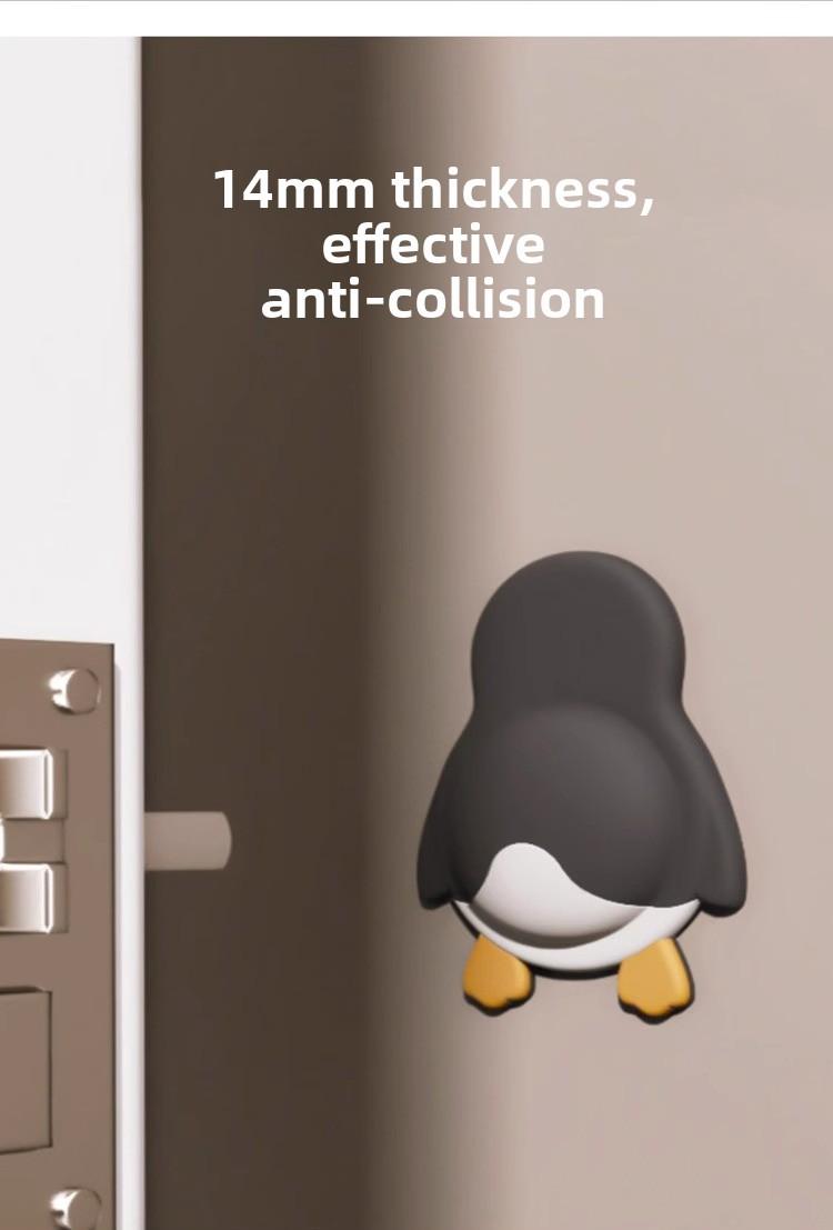 Silicone Door Stopper Bumper Stickers, Self Adhesive Door Handle Crash Pads, Soundproof Anti-Collision Dots for Wall, Refrigerator & Furniture, Quiet Protector to Prevent Scratches & Damage at Home