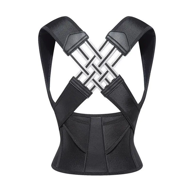 Unisex Waist Trainer Belt 2.0, Posture Corrector for Adults & Teens, Back Support Shoulder Strap, Health Care Brace, Back Correction Band, Adjustable Posture Trainer, 1 Piece