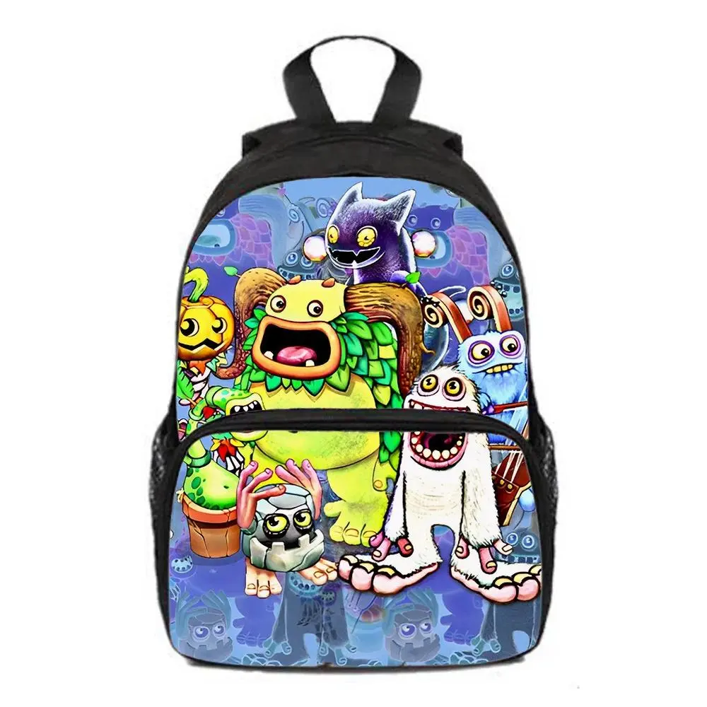 My Singing Monsters Monster Concert Backpack, Backpack, Primary School Kindergarten Backpack