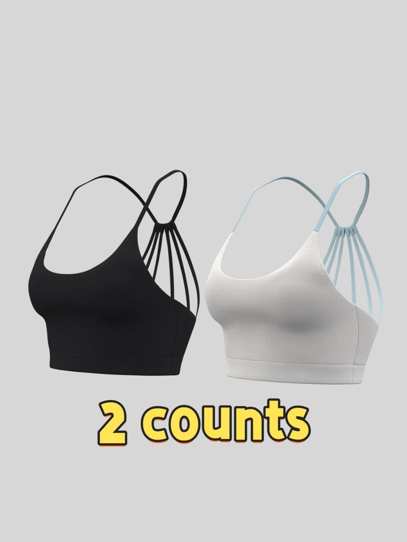 Women's Patchwork Print Sports Bra, Casual Comfortable Breathable Racerback Crop Sports Top for Yoga Gym Workout, Ladies Sportswear for All Seasons, Activewear, Yoga Clothes, Fitness Clothes