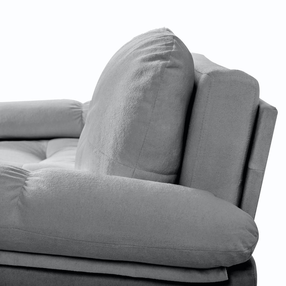 71''Convertible Pull-Out Queen Sleeper Sofa, 3-in-1 Sofa Bed with Side Storage & 8 Silent Casters, Thick Padded Chenille Loveseat for Living Room, Bedroom, Apartment,Beige