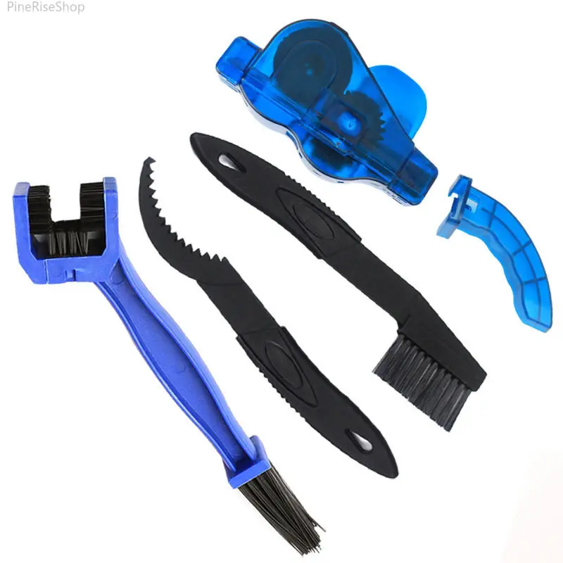 Universal Bike Chain Cleaner Kit for Adults, with Large Bristle Brushes, MTB & Mountain Bikes Motorcycle Maintenance Washing Tool for Outdoor Cycling Repair Care
