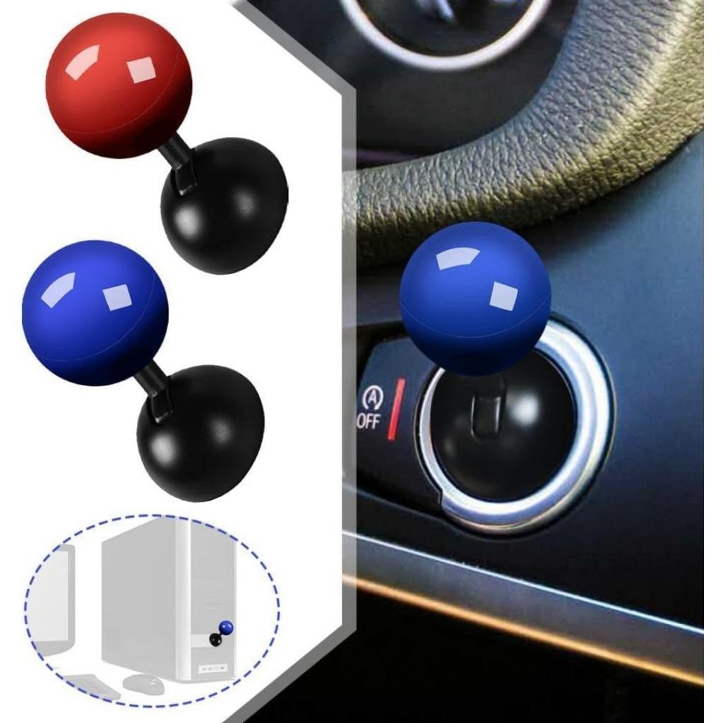 Car Engine Start Stop Button Cover, Car Engine Start Stop Button Decoration, Universal Car Interior Accessories for Car Engine Start Stop Button Automotive