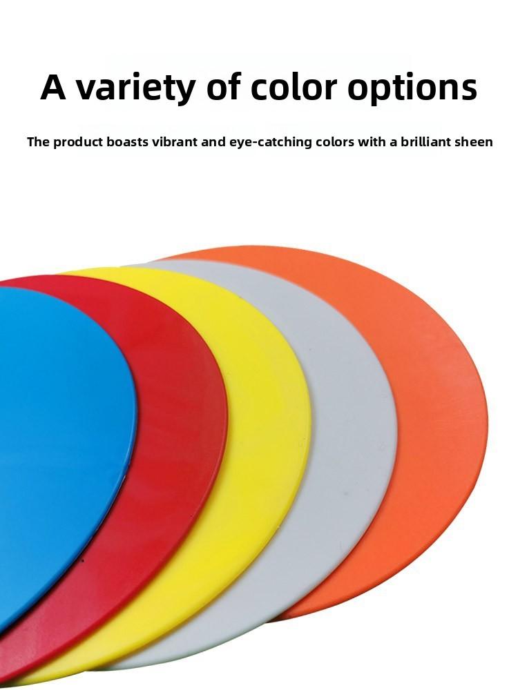 15Cm flat symbol disc, soft and resistant mini round mouth logo disc, football training landmark pad 15Cm flat symbol disc, soft and resistant mini round mouth logo disc, football training landmark pad