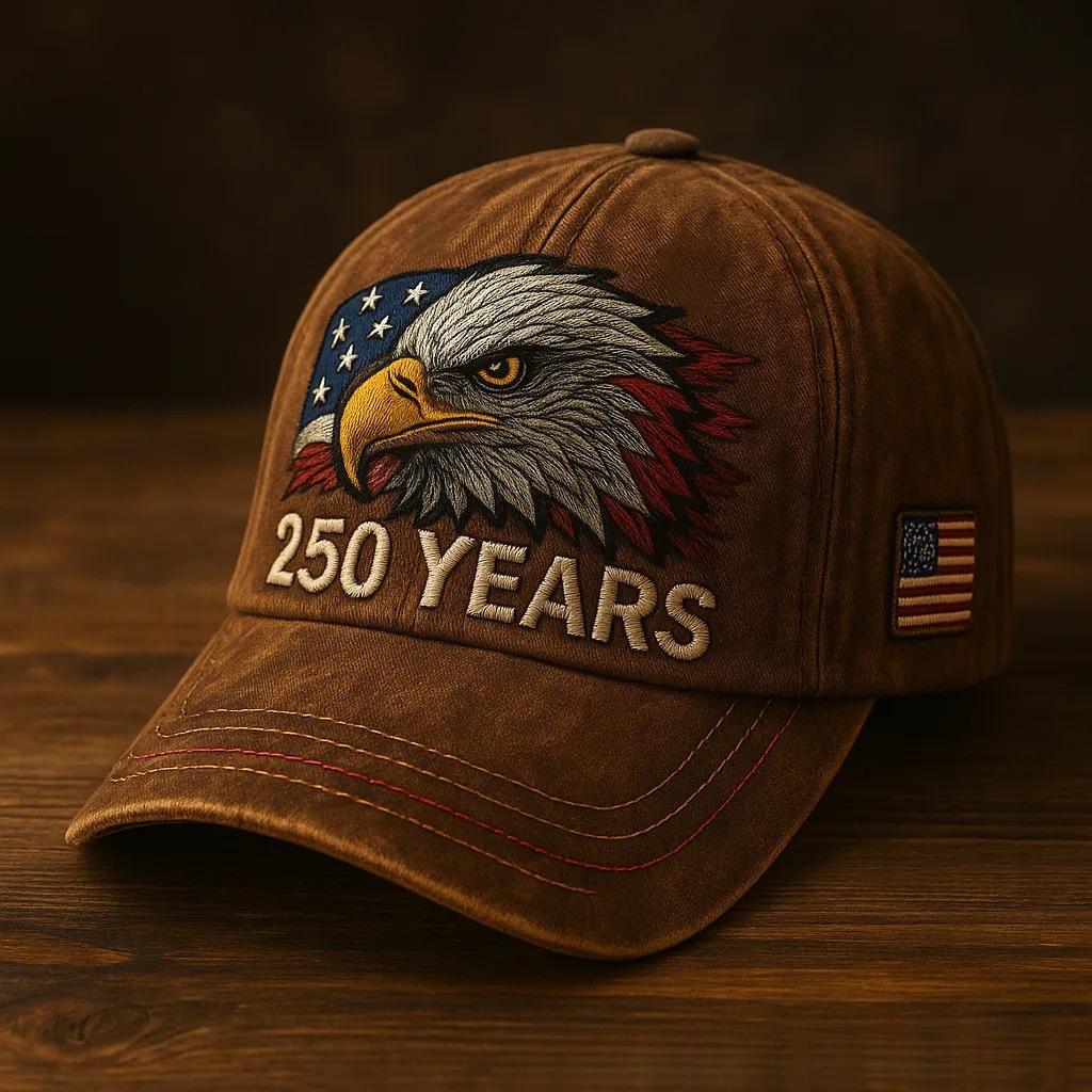 2026 New Printed Hat Marine Corps 250th Anniversary Cap Baseball Cap with National Flag