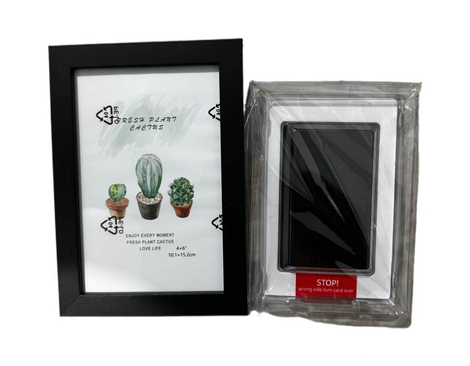 Paw Print Kit + 2 Photo Frame Inkless Hand and Footprint Kit for Dogs & Cats Mess-Free Clean Touch Ink Pad Multi-pet Capability Easy-to-Use Pet Memorial Keepsake Non-contact Usage