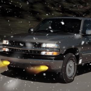 Nilight 1999 2000 2001 2002 Chevy Silverado 1500 2500 2001 2002 Chevy Silverado 3500 2000 2001 2002 2003 2004 2005 2006 Chevy Suburban Tahoe Amber Fog Light Assembly