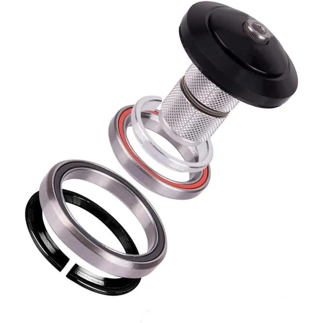 Profession Carbon  Headset for 1-1/8"-1-1/2" Tapered Tube Road/TT/MTB  Headset  about 128g 41.8-52mm   | Durable construction, Fits 1-1/8"-1-1/2" tapered tube, 41.8-52mm size, Smooth rotation, For road TT MTB