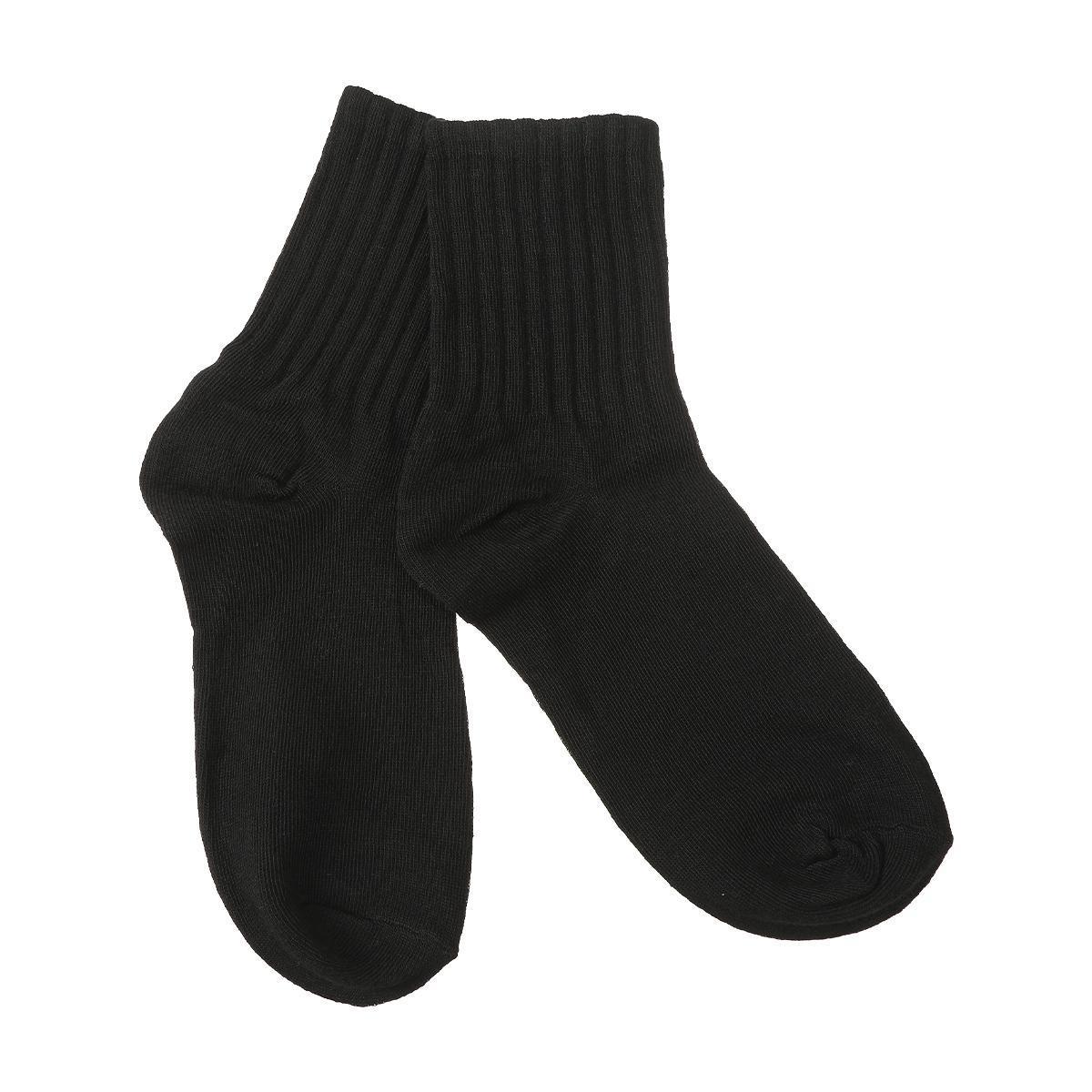 AWAYTR 1 Pair Women's Socks Medium Tube Socks Women's Sports Comfortable Anti Odor Soft Crew Socks