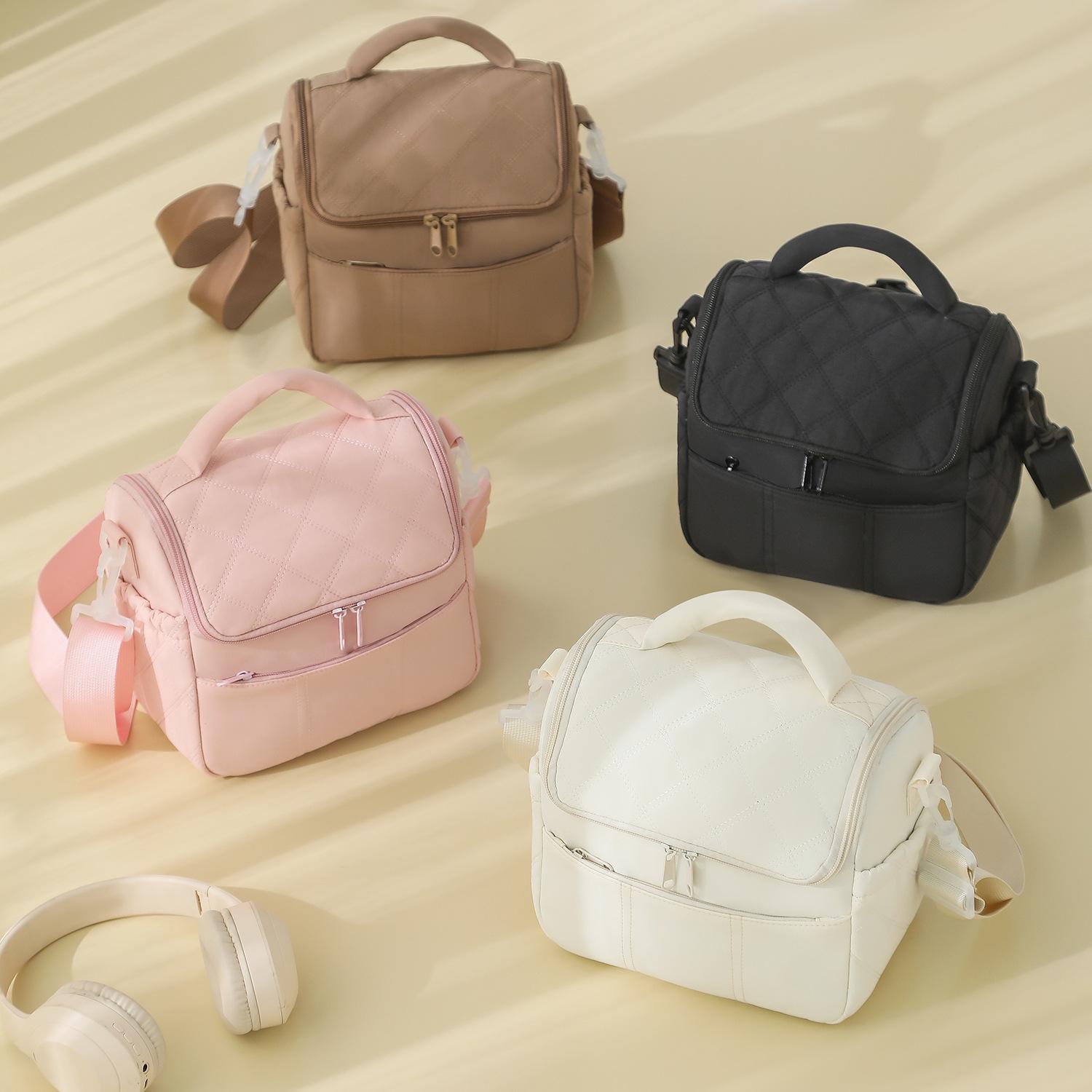 Outdoor Lunch Bag Lunch Storage Bag Portable Lunch Bag Lunch Box Tote Bag Suitable for Daily Commuting