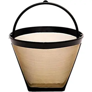 Reusable Cup No.2 Cone Coffee Filter Permanent Coffee Plastic Filter- Size 4