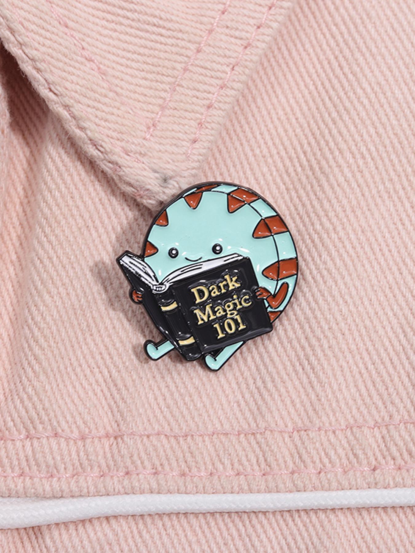 Cute Cartoon Design Brooch, Enamel Pin, Hat Pins Suitable for Backpacks, Jeans, Scarves, Hats Decoration, Trendy All-match & Exquisite Streetwear Brooch for Birthday Gift