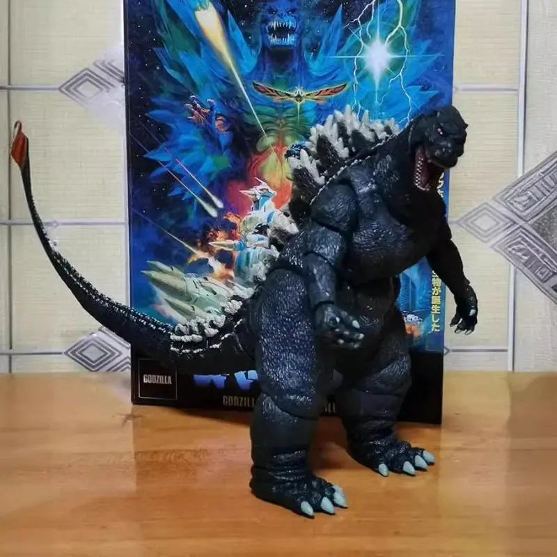 Boxed New Classic Movie Anime 1994 Space Godzilla Dinosaur Kawaii Figure PVC Model Toys Doll Ornament Gifts