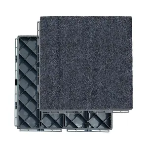 ARCH Plastic Deck Tiles Interlocking Mat for Boat Deck Flooring, Non-Slip Outdoor Patio Decking Tiles, Easy Snap-Together DIY Deck Tiles for Balcony, Pool Deck, Garden Path, 12x12 Inch, 4 Pack, Home Furniture and Household Product Search Terms
