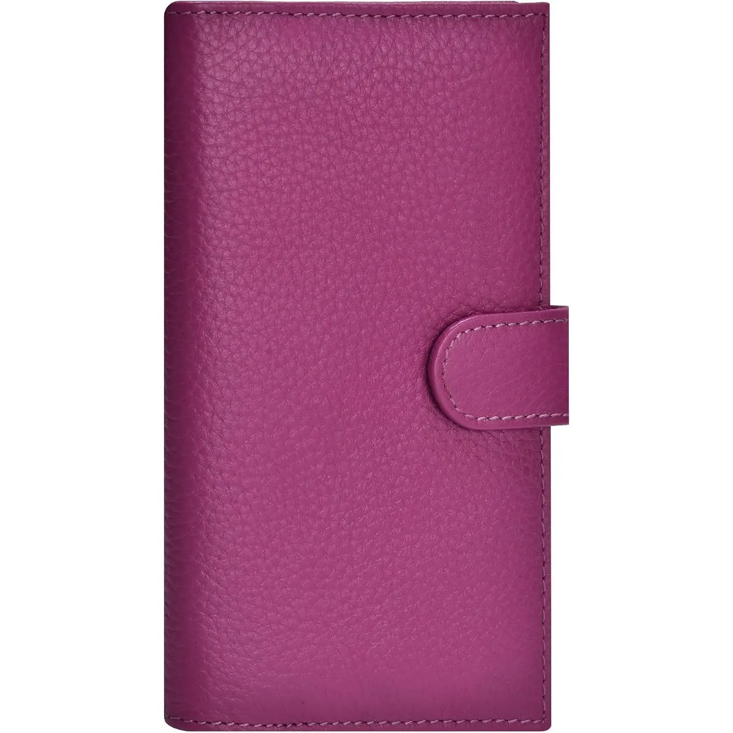 Personal Leather Checkbook Holder RFID Blocking for Men and Women(Gift)
